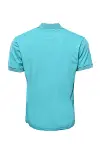 Polo Yaka Düz Yeşil T-shirt | Wessi-2
