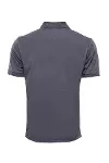 Polo Yaka Gri Düz T-shirt - Wessi-2