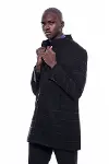 Hakim Yaka Siyah Ekose Kaban - Wessi-7