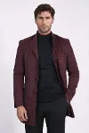 Hakim Yaka Bordo Ekose Kaban - Wessi-1