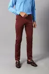 Cep Kapaklı Bordo Erkek Pantolon - Wessi-5