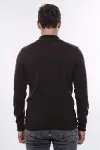 Yarım Balıkçı Yaka Kahverengi Triko - Wessi-5