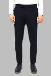 Desensiz Lacivert Erkek Kumaş Pantolon - Wessi-3