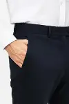 Desensiz Lacivert Erkek Kumaş Pantolon - Wessi-1