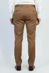 Slim Fit Taba Erkek Pantolon - Wessi-5