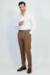 Slim Fit Taba Erkek Pantolon - Wessi-1