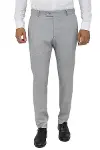 Desenli Slim Fit Gri Erkek Pantolon - Wessi-1