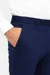 Slim Fit Koyu Mavi Erkek Pantolon - Wessi-2