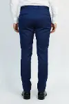 Slim Fit Koyu Mavi Erkek Pantolon - Wessi-6
