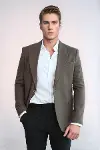 Desensiz Slim Fit Spor Kahverengi Erkek Ceket - Wessi-1