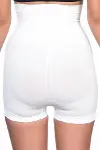 Beyaz MI Emay 2055 Yüksek Bel Masajlı Boxer Korse-3