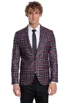 Slim Fit Sivri Yaka Mor Erkek Ceket - Wessi-7