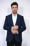 Düz Slim Fit Spor Lacivert Erkek Ceket - Wessi-5