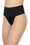 Siyah MI 2048 Seamless Çift Renk String Korse-1