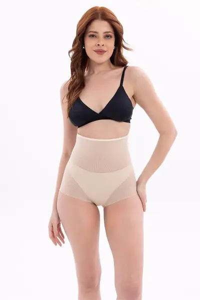 Ten MI EMAY 2706 Lazer Tül Toparlayıcı Slip Hayalet Korse