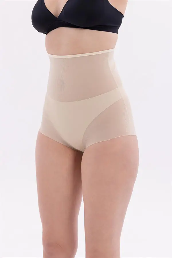 Ten MI EMAY 2706 Lazer Tül Toparlayıcı Slip Hayalet Korse-3