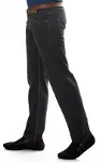Düz Kesim Yıkamalı Kumaş Füme Erkek Pantolon - Wessi-2