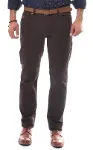 Slim Fit 5 Cepli Pamuk Erkek Kahverengi Pantolon - Wessi-1