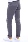 Gabardin Kumaş Gri Erkek Pantolon - Wessi-3