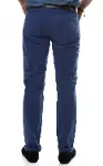 Slim Fit 5 Cepli Pamuk Erkek Mavi Pantolon - Wessi-3