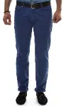 Slim Fit 5 Cepli Pamuk Erkek Mavi Pantolon - Wessi-1