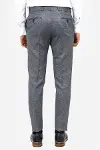 Düz Gri Erkek Pantolon - Wessi-3