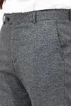 Düz Gri Erkek Pantolon - Wessi-4