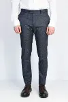 Düz Koyu Lacivert Erkek Pantolon - Wessi-2