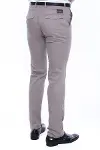 Cepli Kapaklı Pamuklu Gri Erkek Pantolon - Wessi-4