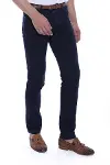 Slim Fit Düz 5 Cepli Lacivert Erkek Pantolon - Wessi-3