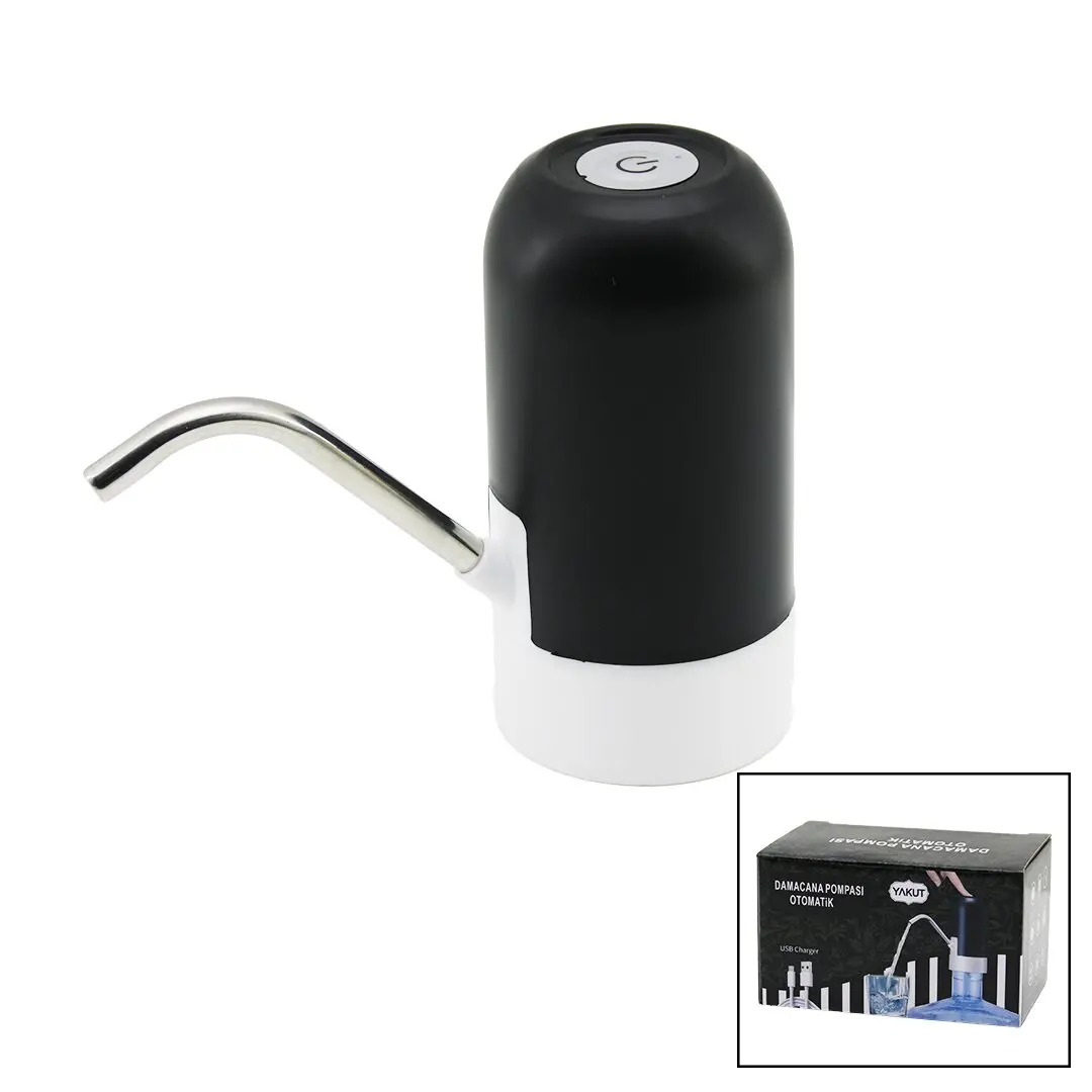 USB ŞARJLI - OTOMATİKDAMACANA SU POMPASI ŞARJ GÖSTERGELİ - DOKUNMATİK DÜĞME 4W - 5V (4745)