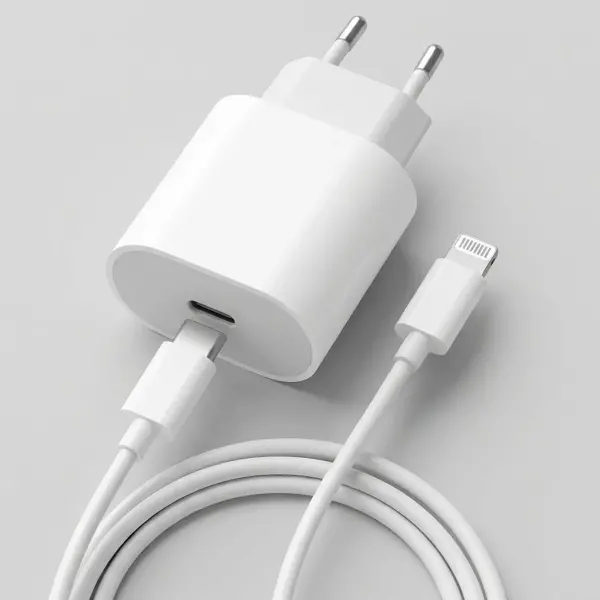 20W Hızlı Şarj Adaptörü USB-C to Lightning Kablolu – PD Destekli Süper Hızlı Şarj Cihazı (4745)