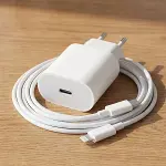 20W Hızlı Şarj Adaptörü USB-C to Lightning Kablolu – PD Destekli Süper Hızlı Şarj Cihazı (4745)-4