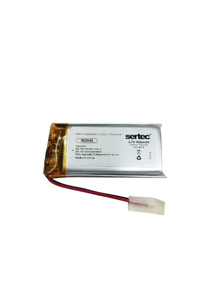 602040 3.7V 450 mAh Li-Polymer Pil (Devreli/1.5A)