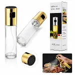 100 ML SPREY CAM YAĞDANLIK KROM - RENKLİ SPREY KAFA - İNCE UZUN ŞİŞE (4745)-2