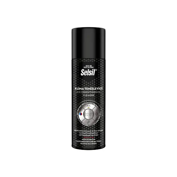SELSİL KLİMA TEMİZLEYİCİ SPREY 150ML MİKRO ORGANİZMA - BAKTERİ - KÖTÜ KOKU TEMİZLEYİCİ (4745)