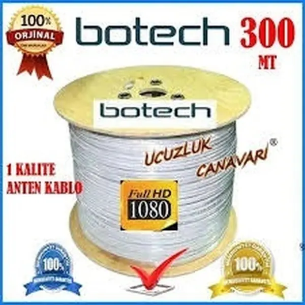300MT KOAKSİYEL UYDU ANTEN KABLO RG 6/U4L (4745)
