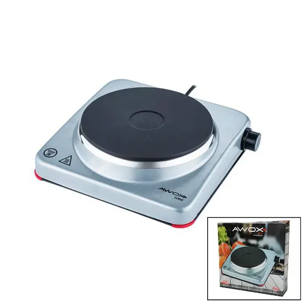 AWOX LOTUS TEK GÖZLÜ ELEKTRİKLİ OCAK PLATE 185MM.1500W (4745)