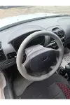 DİKİŞLİ DİREKSİYON KILIFI GRİ DERİ GRİ DİKİŞLİ HYUNDAİ ADMİRE İÇİN HIZLI KARGO-1