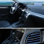 Mavi Araba Oto&nbsp;Trim Dekorasyon Şeridi Kauçuk Elastik Kolay Kurulum 5 metre Şerit Bant (4745)-5