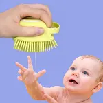 Yumuşak Silikon Malzemeli Esnek Jel Hazneli Masaj Fonksiyonlu Etkili Banyo Duş Kese Lifi (4745)-2