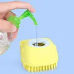 Yumuşak Silikon Malzemeli Esnek Jel Hazneli Masaj Fonksiyonlu Etkili Banyo Duş Kese Lifi (4745)-3