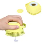 Yumuşak Silikon Malzemeli Esnek Jel Hazneli Masaj Fonksiyonlu Etkili Banyo Duş Kese Lifi (4745)-1