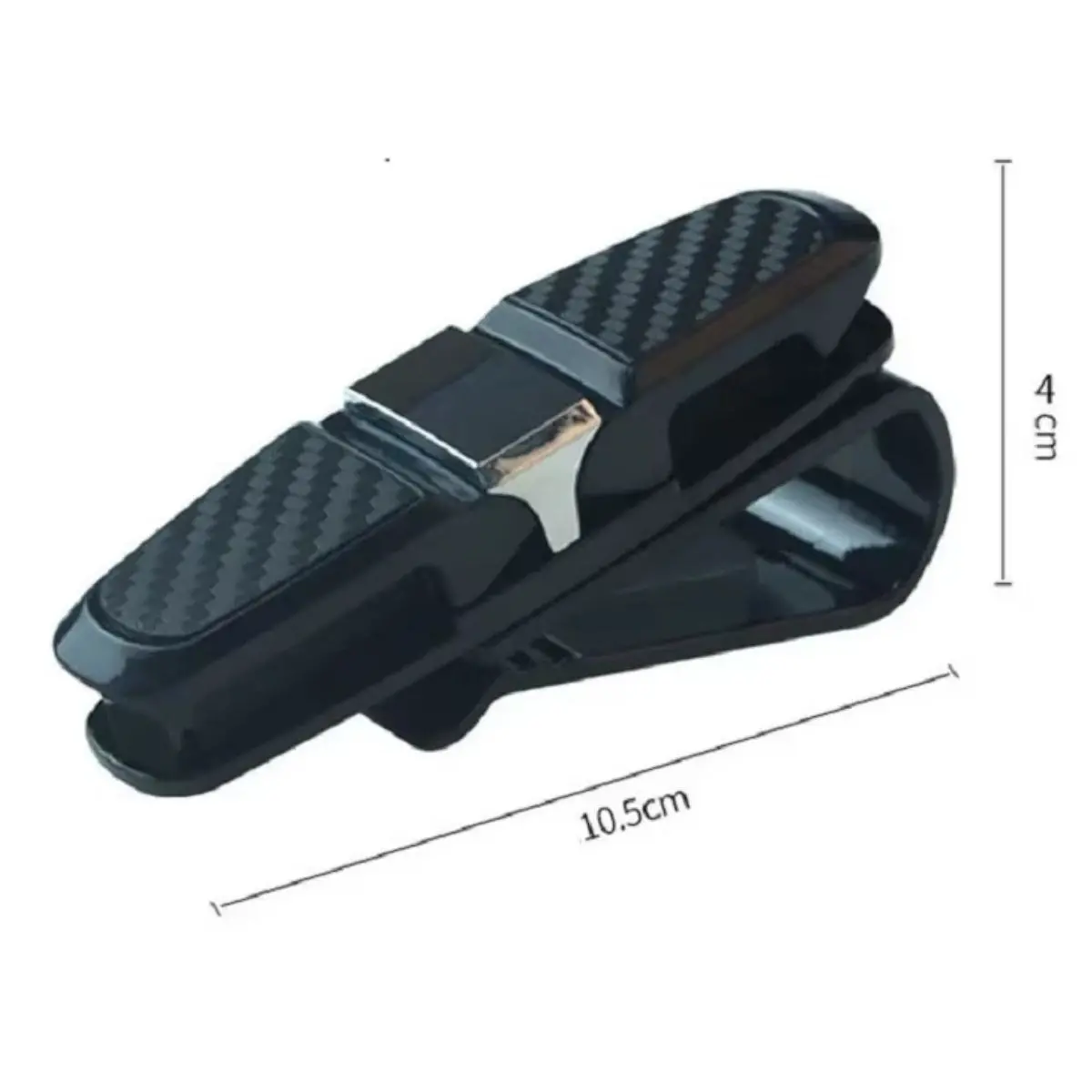 Araç İçi Güneşliğe Takılan 2&amp;apos;li Gözlük,Kart,Para Takmalık Aparat (4745)-5
