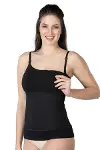 Siyah MI Emay 1402 Modal Cotton Emzirme Atlet Korse-1