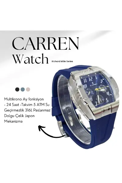 CARREN 4046 Richard Mille Series Erkek Kol saati