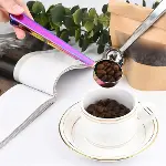 Mandallı Kahve Ölçü Kaşığı Renkli Çok Fonksiyonlu Paslanmaz Çelik Kaşık (4745)-2