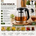 CAM DEMLİK 700ML (4745)-2