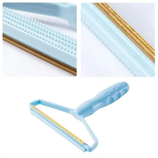 Çift Taraflı Elbise Kazak Plastik Kumaş Tüy Alma ve Tiftik Temizleyici Toplayıcı Taşınabilir (4745)