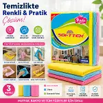 ACORD KOD-384 9 PARÇA  TEMİZLİK BEZİ 35X37CM (4745)-2